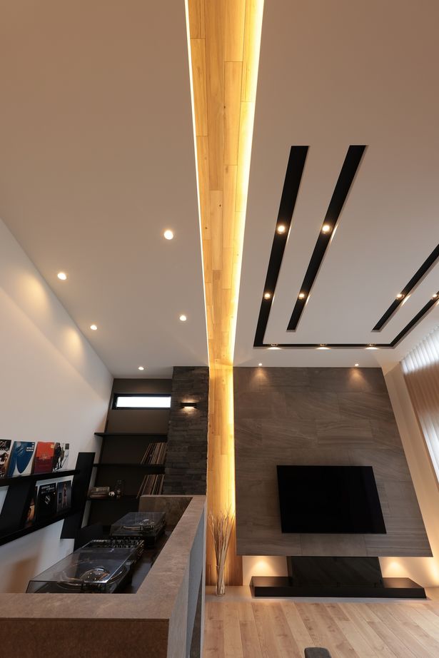 シブサワスタイル DJBOOTHのある平屋×ホテルライクハウスの建築実例画像4