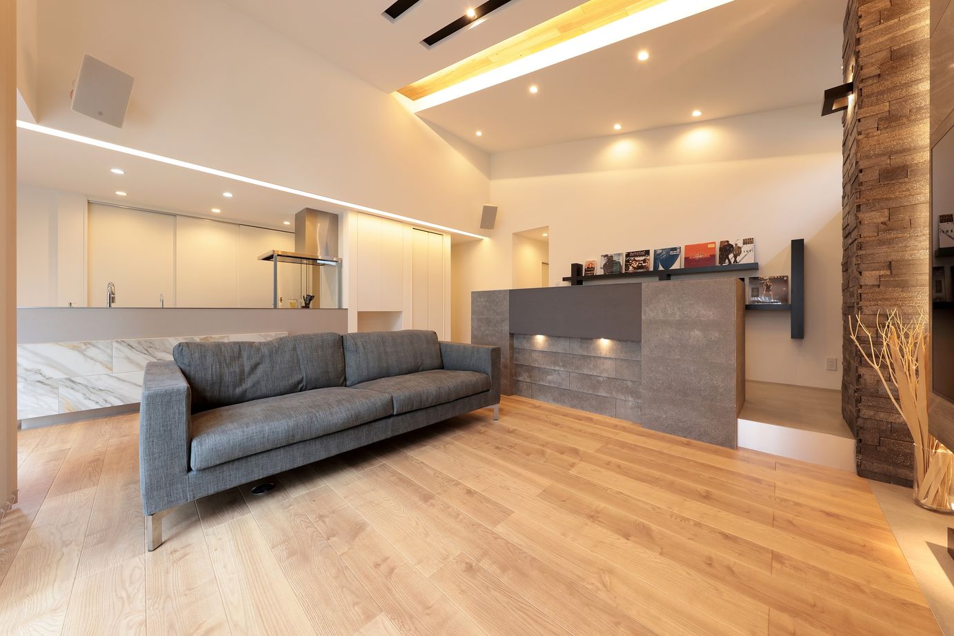 シブサワスタイル DJBOOTHのある平屋×ホテルライクハウスの建築実例画像5