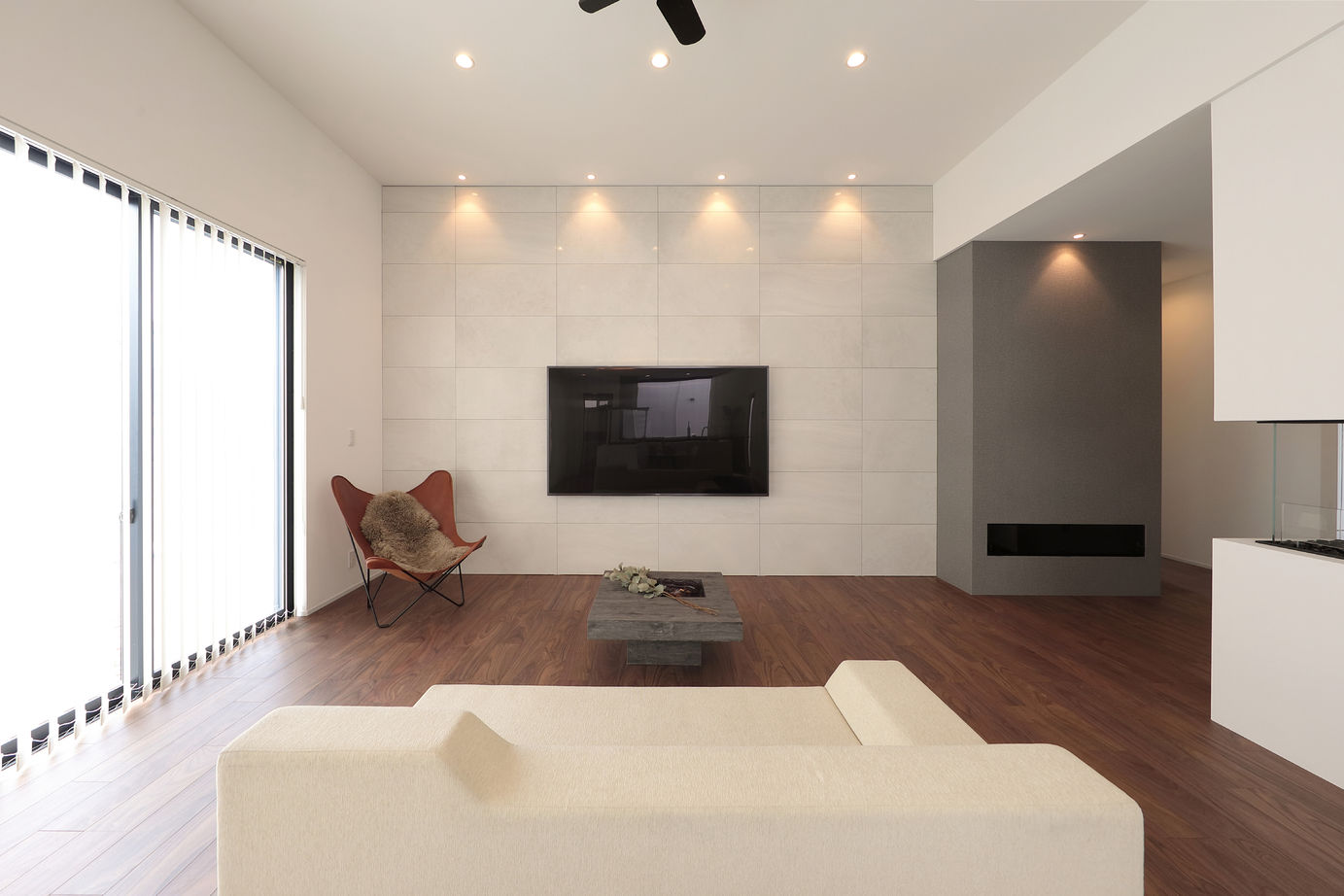 シブサワスタイル 二棟×二世帯平屋モダンハウスの建築実例画像5