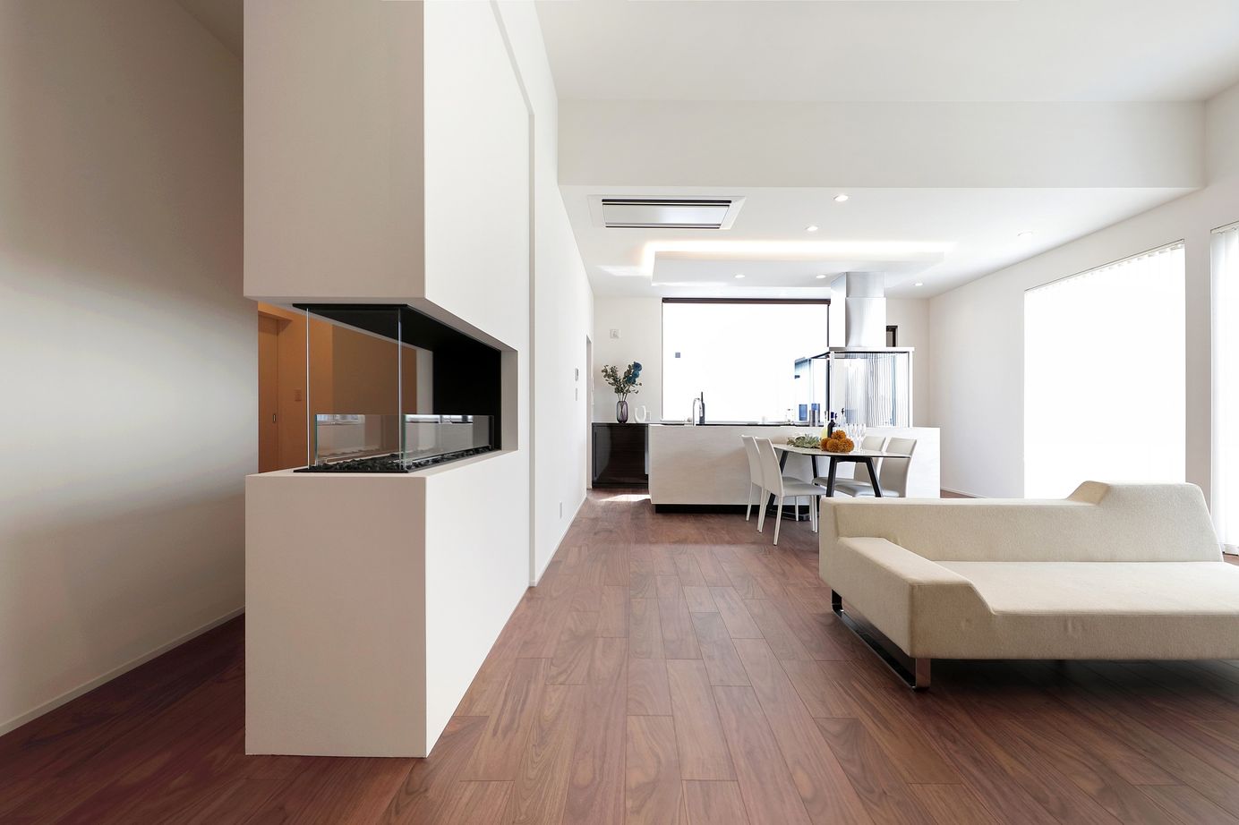 シブサワスタイル 二棟×二世帯平屋モダンハウスの建築実例画像6