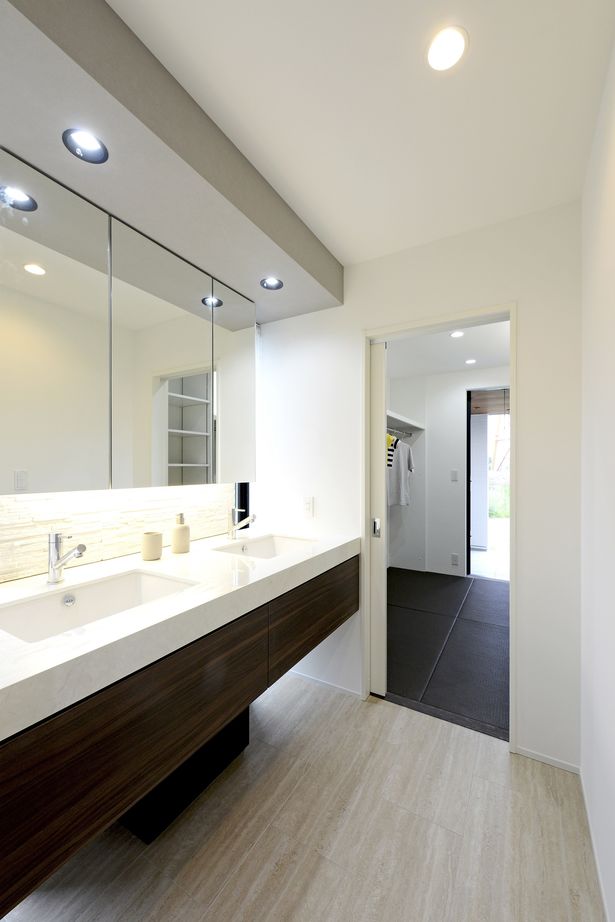 シブサワスタイル ホテルライク×シックモダンのホリゾンタルハウスの建築実例画像8