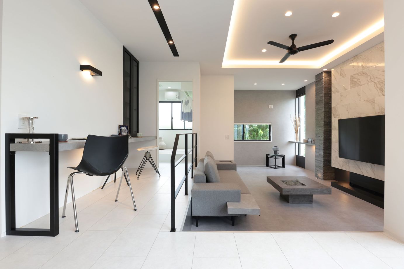 シブサワスタイル 敷地を活かしたスローライフを愉しむリゾートモダンハウスの建築実例画像3