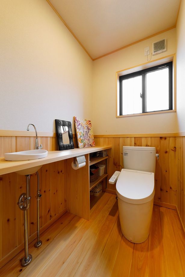 イバケン 【間取り図有】1.5階建ての「まるで自然の中にいるみたい」木に包まれたサステナブルな暮らしの建築実例画像6