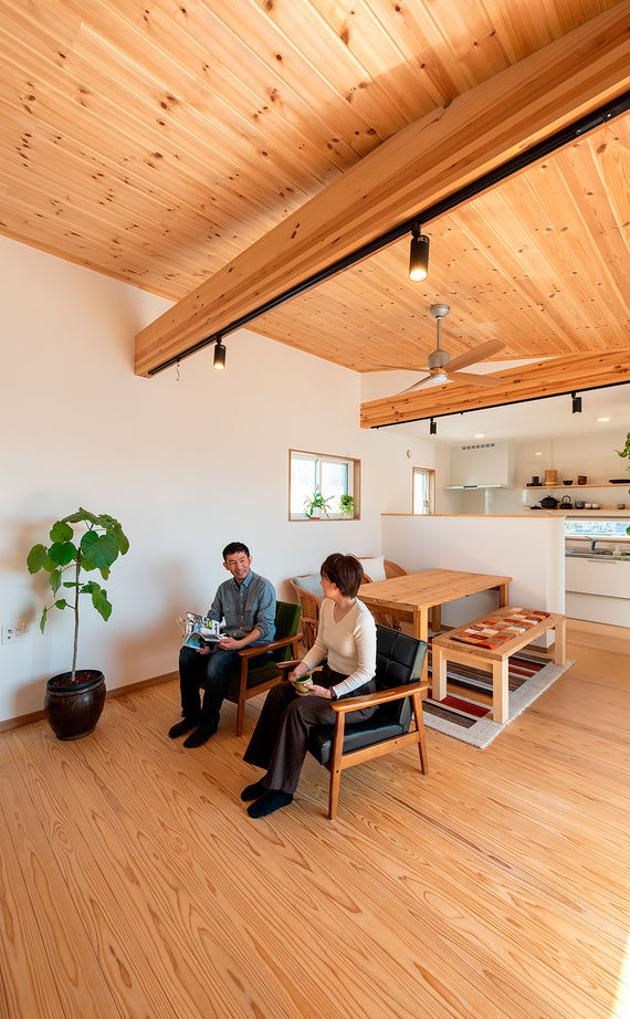 建築工房わたなべ（富士市） 【富士市/2000～2499万円/太陽光/防音室/間取り図有】自然を感じながら、音楽や猫との暮らしを楽しむ家の建築実例画像3