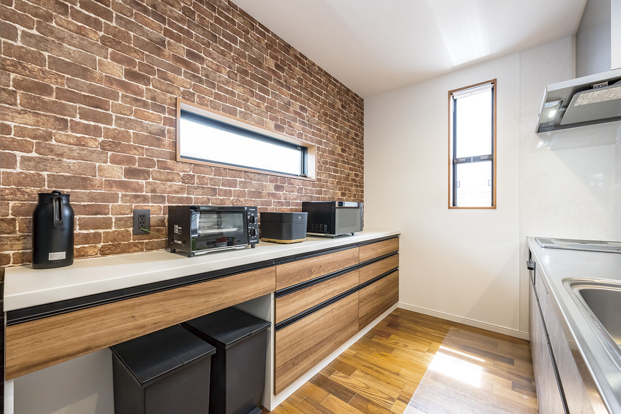 建築工房わたなべ（富士市） 【富士市/2400万円～2499万円/子育て/間取図有】空間がオープンにつながるインダストリアルテイストの家の建築実例画像7