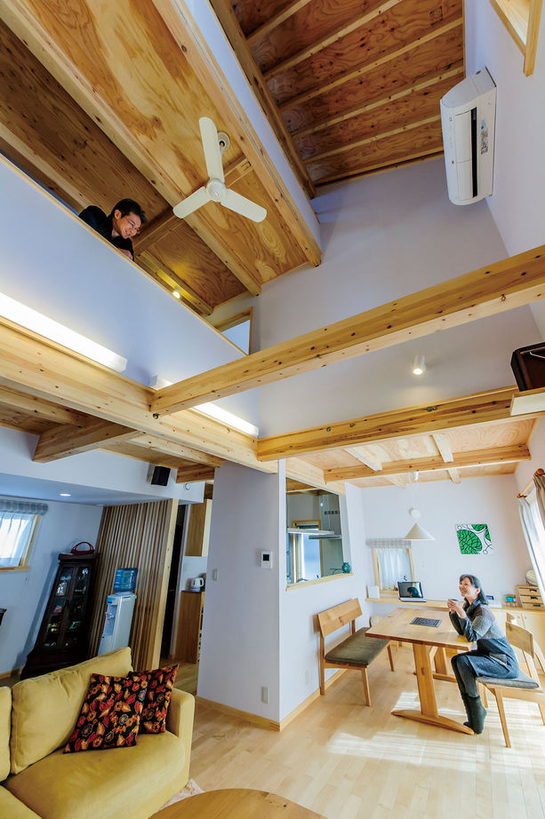 BAUHOUSE -住まい設計工房バウハウス- 【ガレージハウス/36坪/間取り図】季節ごとに楽しめる庭の植栽。１年中心地が良いシンプルモダンな暮らしの建築実例画像2