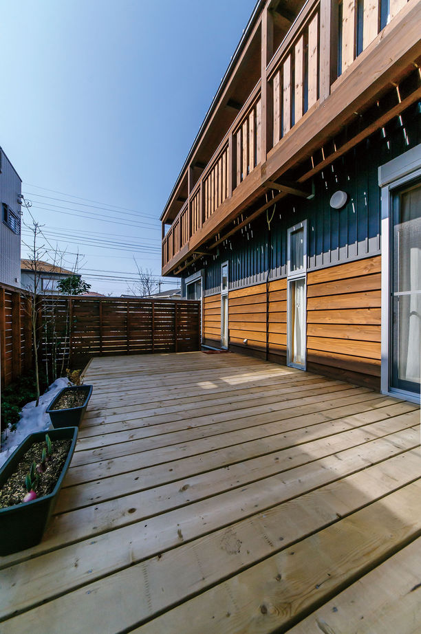 BAUHOUSE -住まい設計工房バウハウス- 【ガレージハウス/36坪/間取り図】季節ごとに楽しめる庭の植栽。１年中心地が良いシンプルモダンな暮らしの建築実例画像5