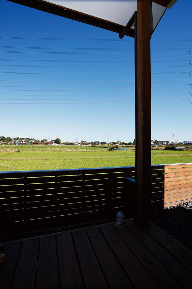 BAUHOUSE -住まい設計工房バウハウス- 【34坪/間取り図/平屋】片流れ屋根が美しく田園風景に映える家の建築実例画像4