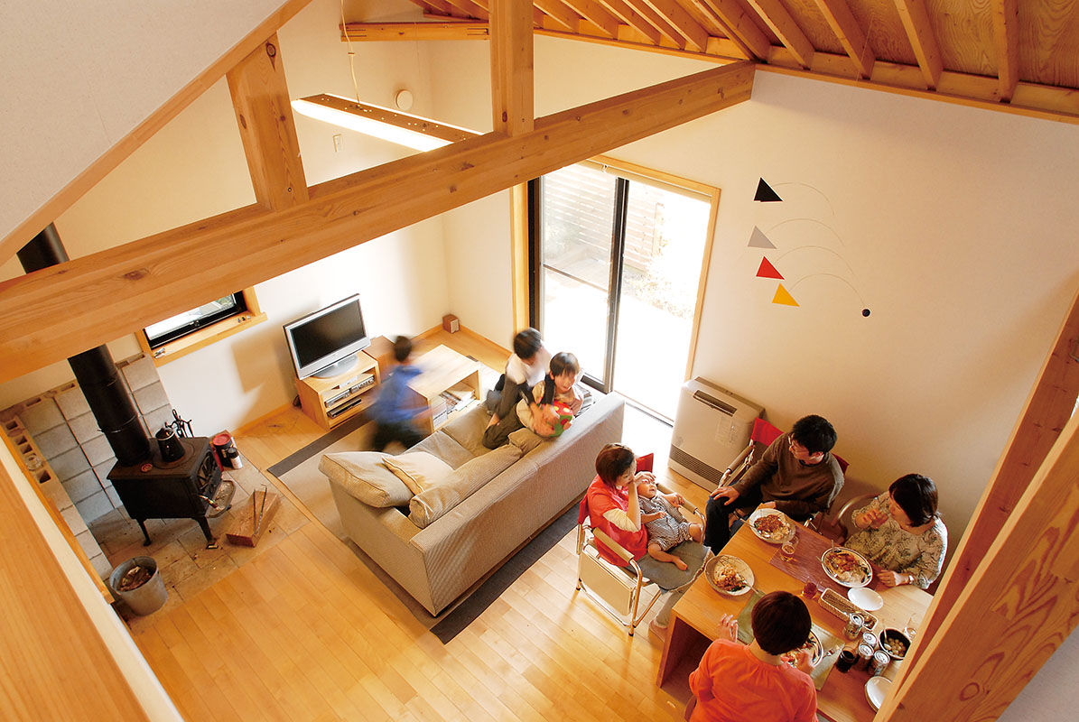 BAUHOUSE -住まい設計工房バウハウス- 【平屋/21坪/間取り図】使い込んだジーンズのように味わいを深める、人が集う平屋のガレージハウスの建築実例画像2