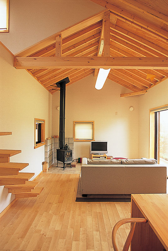 BAUHOUSE -住まい設計工房バウハウス- 【平屋/21坪/間取り図】使い込んだジーンズのように味わいを深める、人が集う平屋のガレージハウスの建築実例画像4