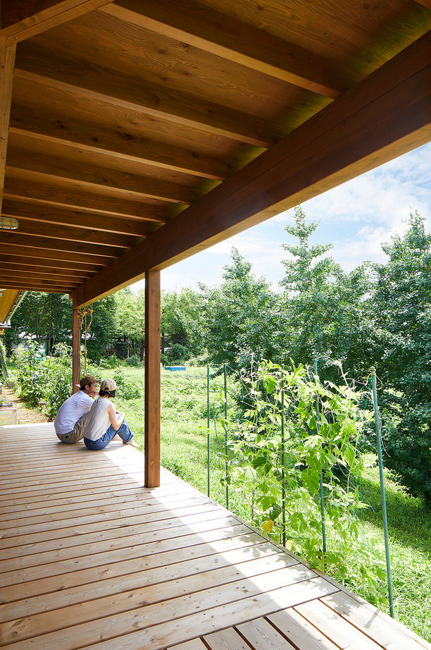 BAUHOUSE -住まい設計工房バウハウス- 【平屋/42坪/間取り図】緑に映える山小屋風の外観が素敵。豊かな暮らしが叶う「広がる空と要望を楽しむ家」の建築実例画像5