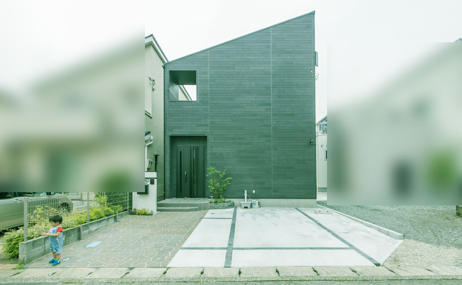 一級建築士事務所　タイセーハウジング 【厚木市/2000万円台/間取り図】開放感＋家を明るくするウッドデッキの光庭に南側の高窓と吹抜けが魅力の家の建築実例画像14