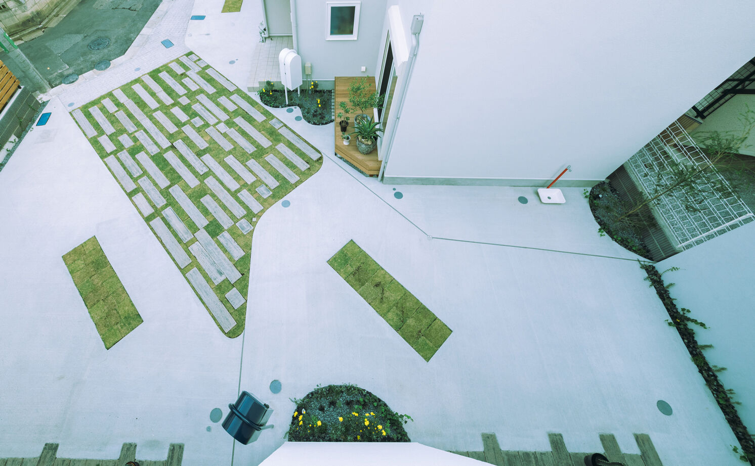 一級建築士事務所　タイセーハウジング 【世田谷区/2000万円台/狭小変形地/約28坪/間取り図】自然素材で建てる天井高3.5mのゆったりLDKの家の建築実例画像13