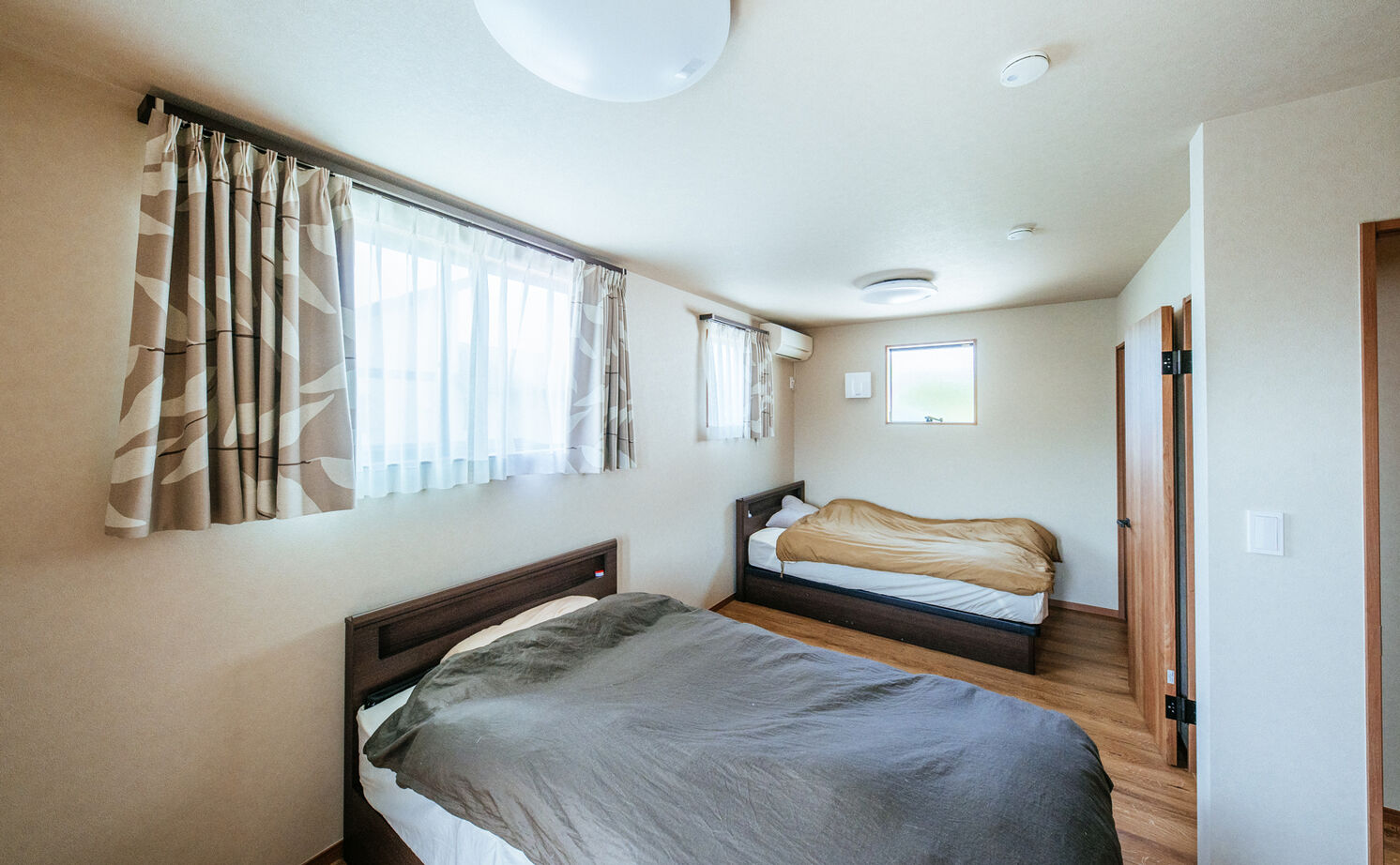 一級建築士事務所　タイセーハウジング 【厚木市/ウッドデッキ/3LDK/間取り図】暮らしに沿った帰宅動線に家と外とを繋ぐスクエアデザインの家の建築実例画像9