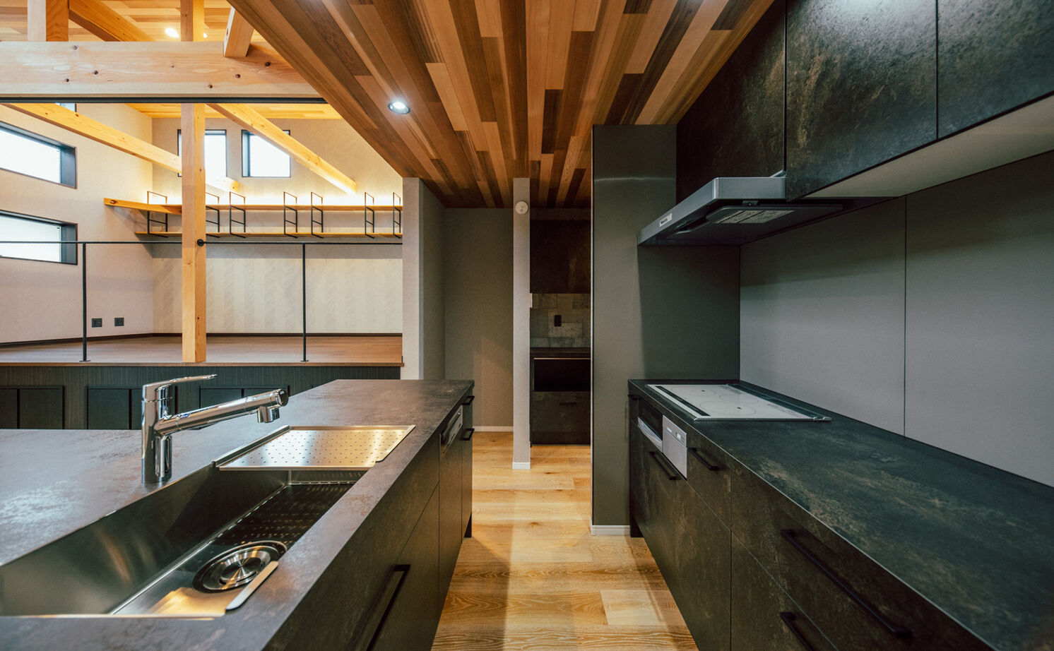 一級建築士事務所　タイセーハウジング 【厚木市/スキップフロア/4LDK＋ロフト/間取り図】信頼できる担当と叶えた秘密基地のような遊び心ある家の建築実例画像5