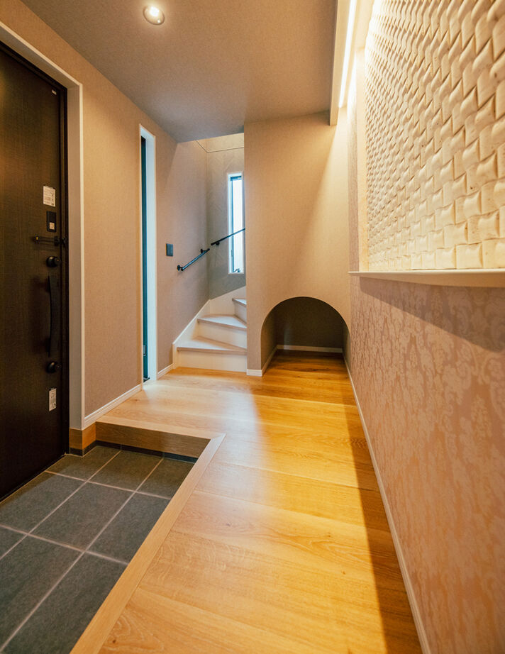 一級建築士事務所　タイセーハウジング 【厚木市/スキップフロア/4LDK＋ロフト/間取り図】信頼できる担当と叶えた秘密基地のような遊び心ある家の建築実例画像14