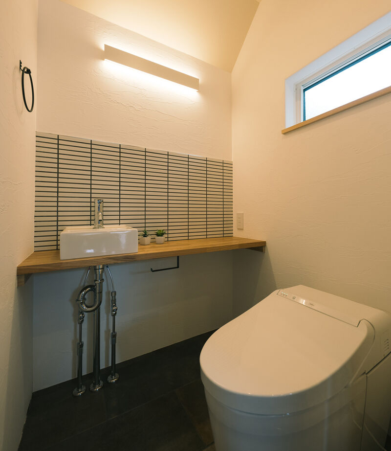 一級建築士事務所　タイセーハウジング 【東京都/自然素材/間取り図】インテリアに溶け込むデザイン空間。優しい色合いのスタイリッシュな縦型住宅の建築実例画像15