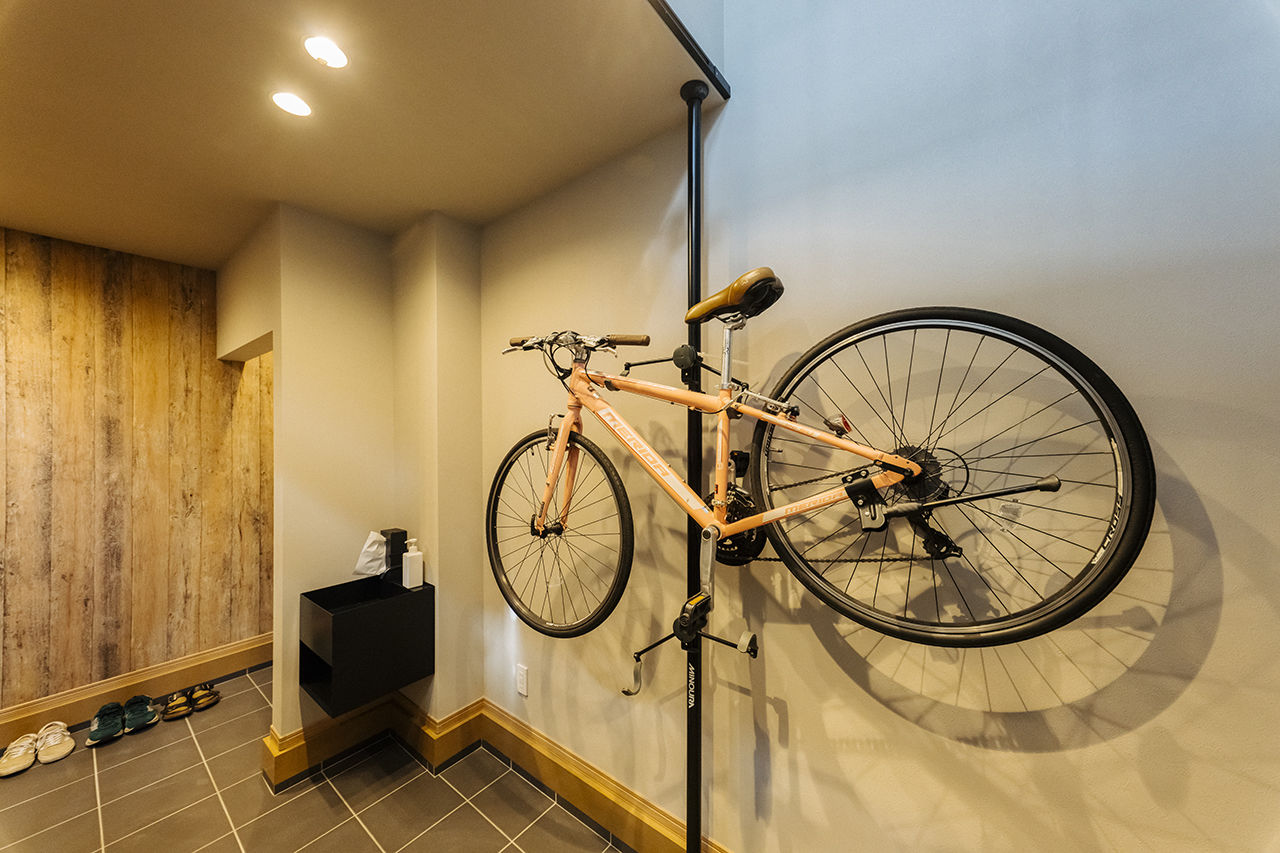 一級建築士事務所　タイセーハウジング 【伊勢原市/土地から/土間玄関約6帖/3LDK/間取り図】高低差のある土地に建てるロフト付き2階LDKの家の建築実例画像7