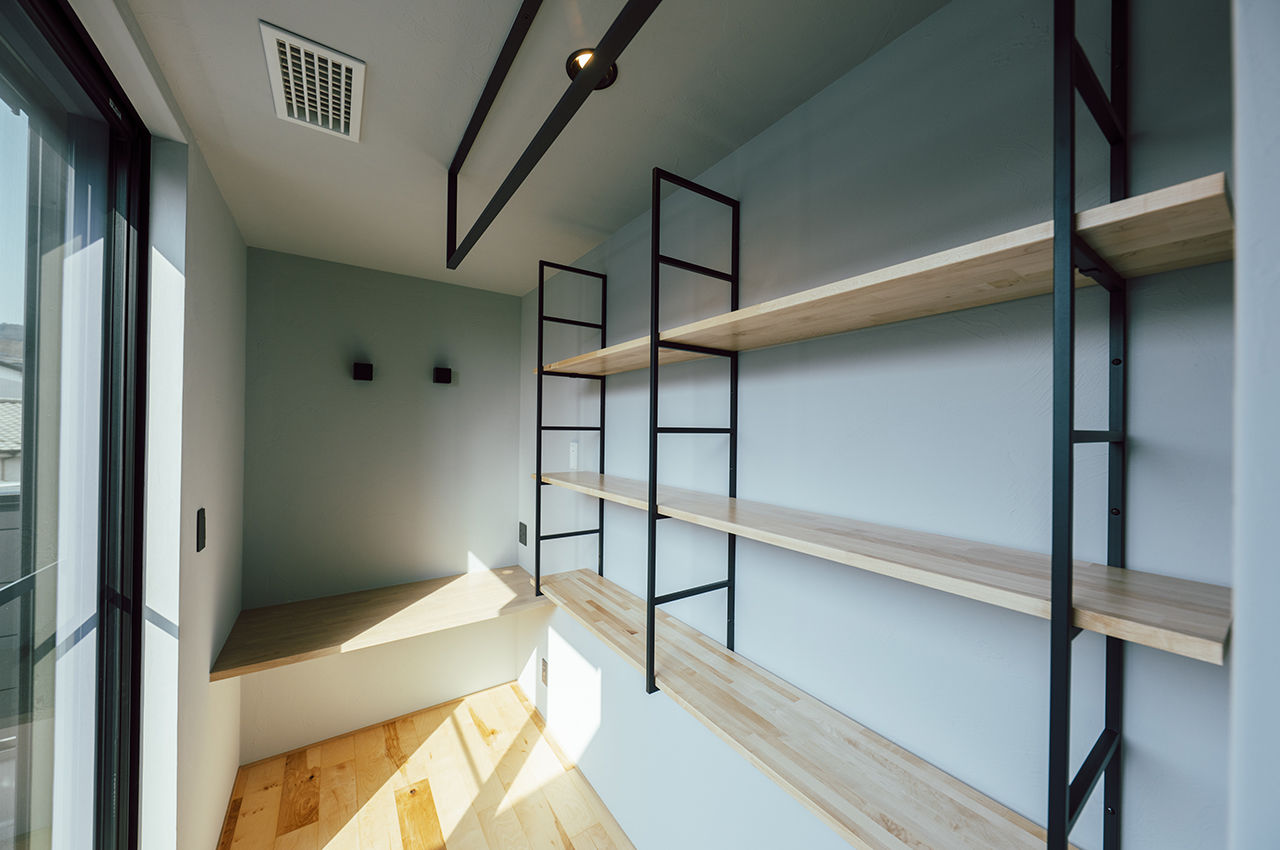 一級建築士事務所　タイセーハウジング 【厚木市/建て替え/間取り図】底冷えや結露の悩みを解消する性能重視で考えた全館空調の四角い箱型ハウスの建築実例画像7