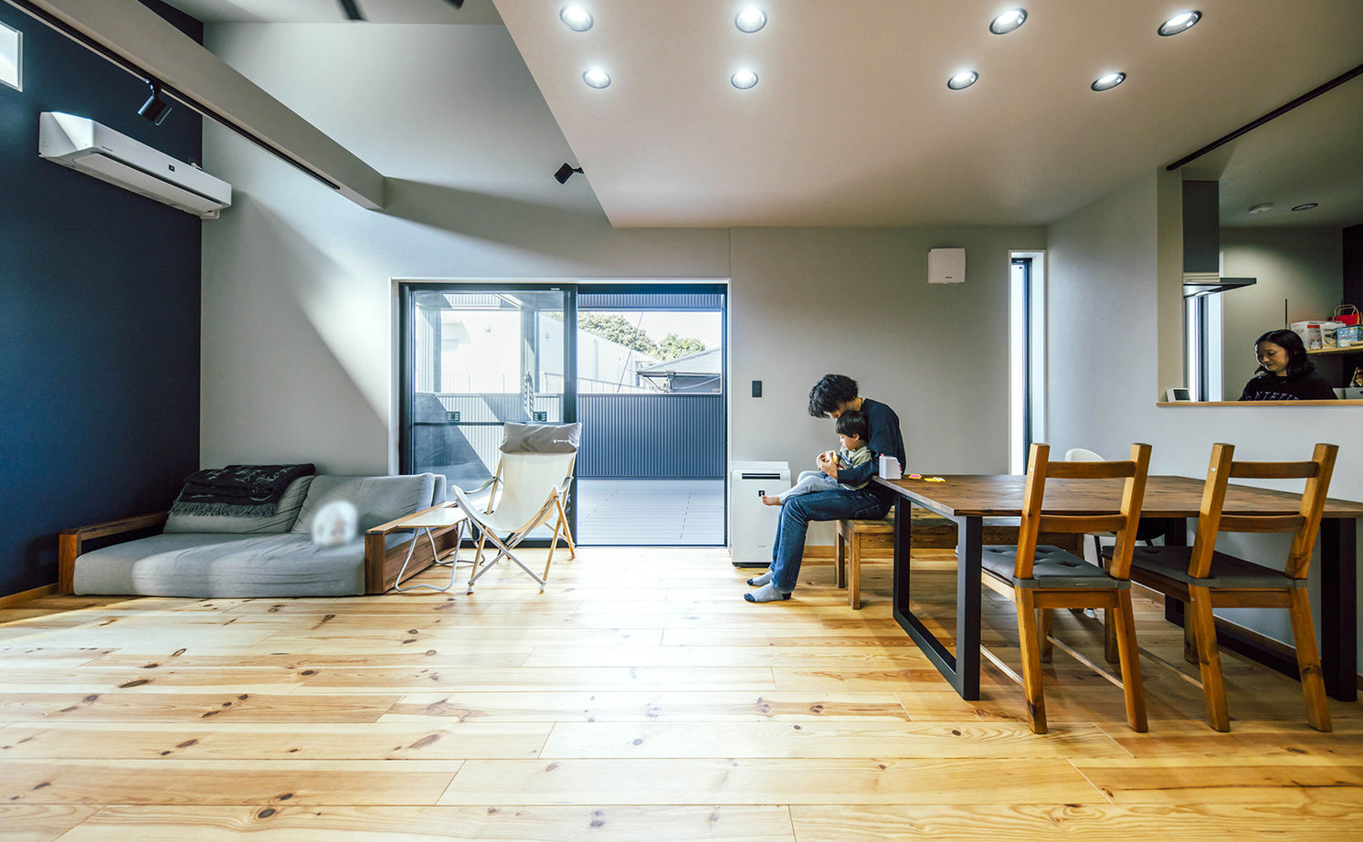 一級建築士事務所　タイセーハウジング 【2000万円台/神奈川県座間市】DIY でもっと自分らしく！リビングから空が見える家の建築実例画像3