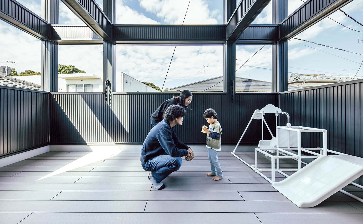 一級建築士事務所　タイセーハウジング 【2000万円台/神奈川県座間市】DIY でもっと自分らしく！リビングから空が見える家の建築実例画像4