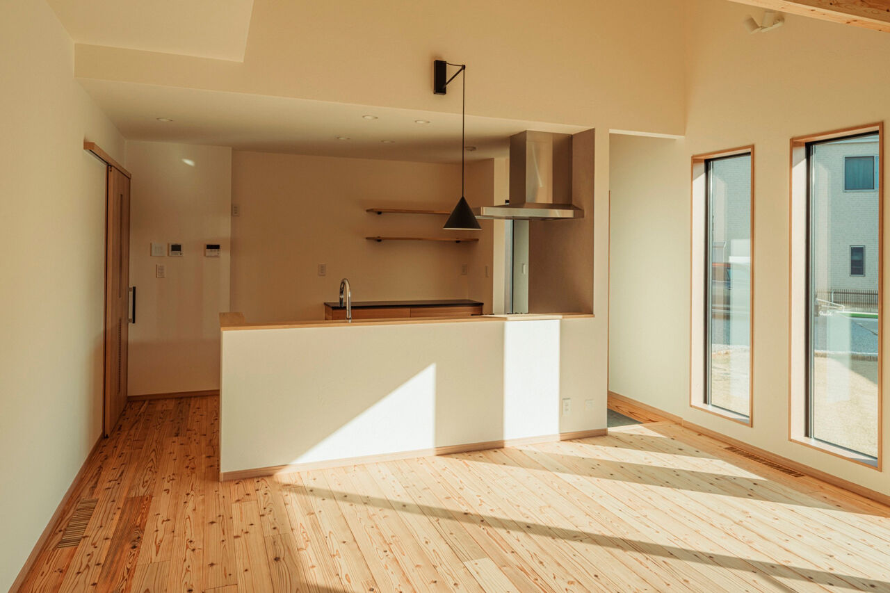 一級建築士事務所　タイセーハウジング 【神奈川県厚木市／間取り図】全館空調で夏も冬も快適な平屋ガレージハウスの建築実例画像7