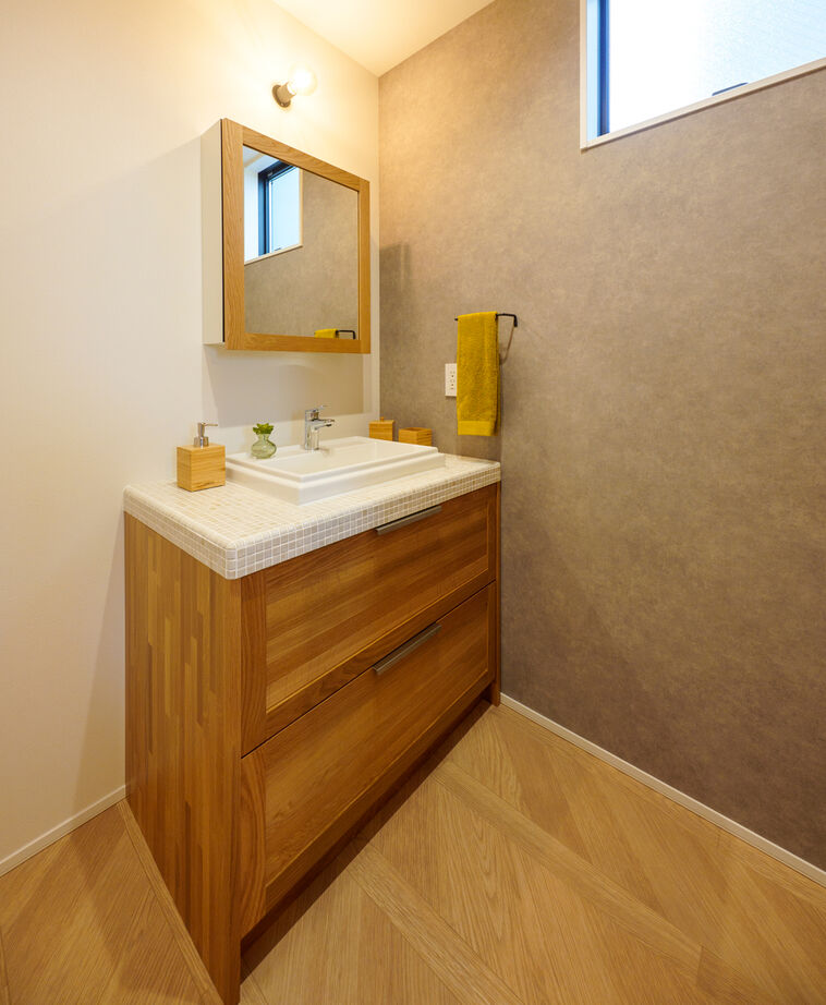 一級建築士事務所　タイセーハウジング 【神奈川県厚木市／間取り図】仕事の息抜きに、休日の家族団らんに。田園風景を一望する屋上庭園の建築実例画像8