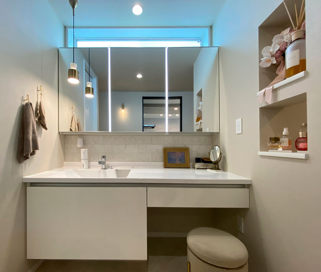 一級建築士事務所　タイセーハウジング 【神奈川県海老名市／間取り図】こだわりを全て叶えた、猫と暮らすホテルライクな家の建築実例画像7