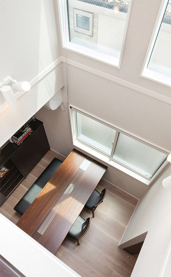 木下工務店 【3100万円/30坪/間取り図/東京/吹き抜け】傾斜地を活かしたビルトインガレージと半地下でゆったりと暮らすの建築実例画像8