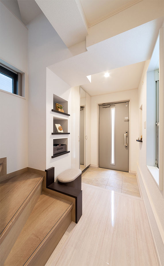 木下工務店 【3100万円/30坪/間取り図/東京/吹き抜け】傾斜地を活かしたビルトインガレージと半地下でゆったりと暮らすの建築実例画像11