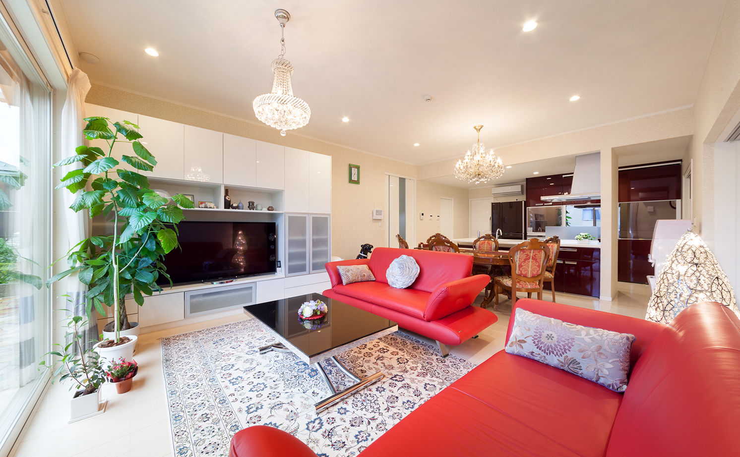 木下工務店 広々とした敷地に広がるラグジュアリーな平屋。贅沢な時を過ごす大人の住まいの建築実例画像3