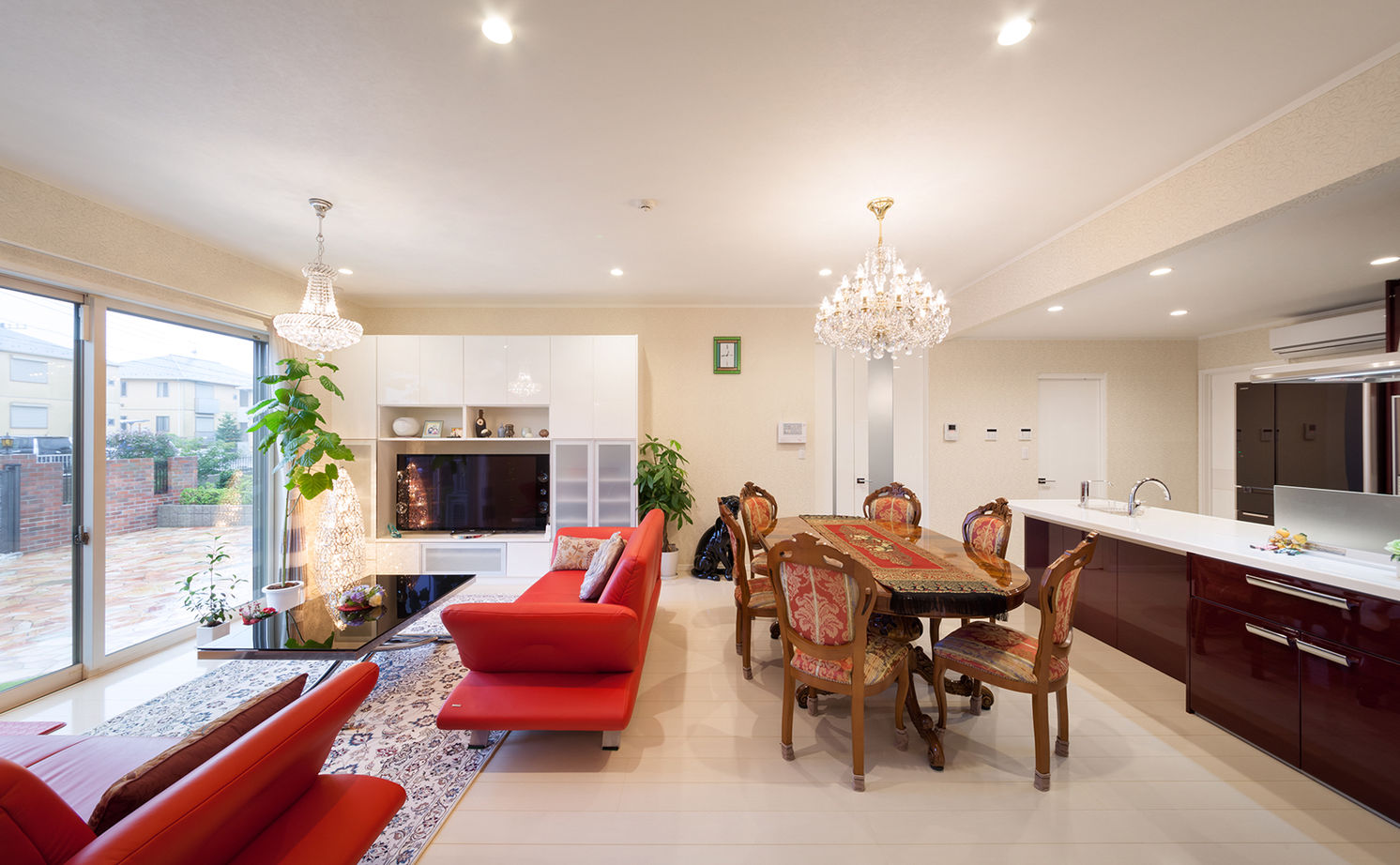 木下工務店 広々とした敷地に広がるラグジュアリーな平屋。贅沢な時を過ごす大人の住まいの建築実例画像4