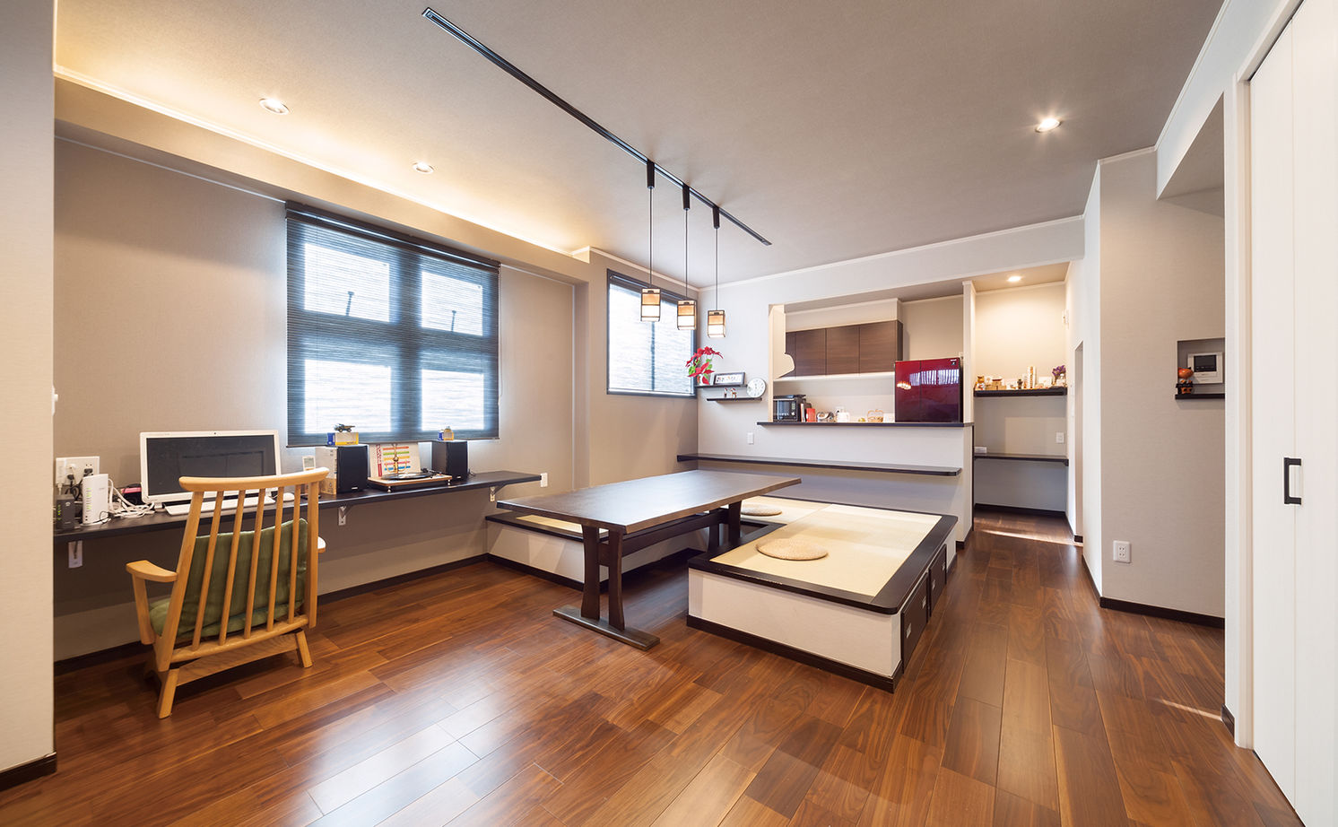 木下工務店 【4000万円/46坪/間取り図/東京/ルーフバルコニー】和の趣を愉しむ、ビルトインカーポート付きの3階建ての建築実例画像3