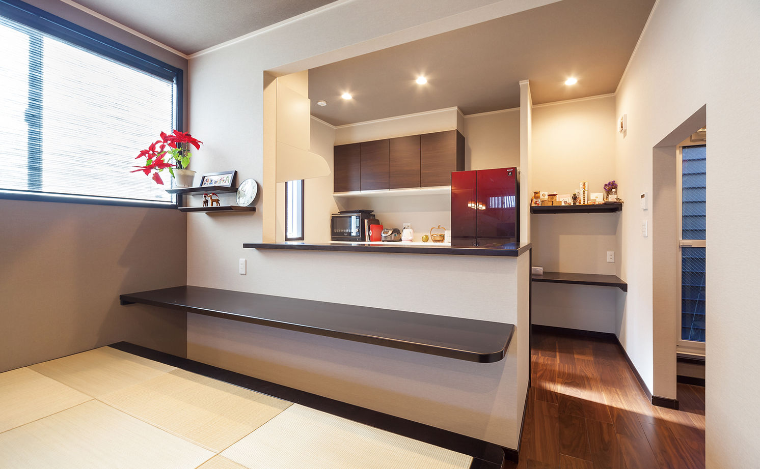 木下工務店 【4000万円/46坪/間取り図/東京/ルーフバルコニー】和の趣を愉しむ、ビルトインカーポート付きの3階建ての建築実例画像5