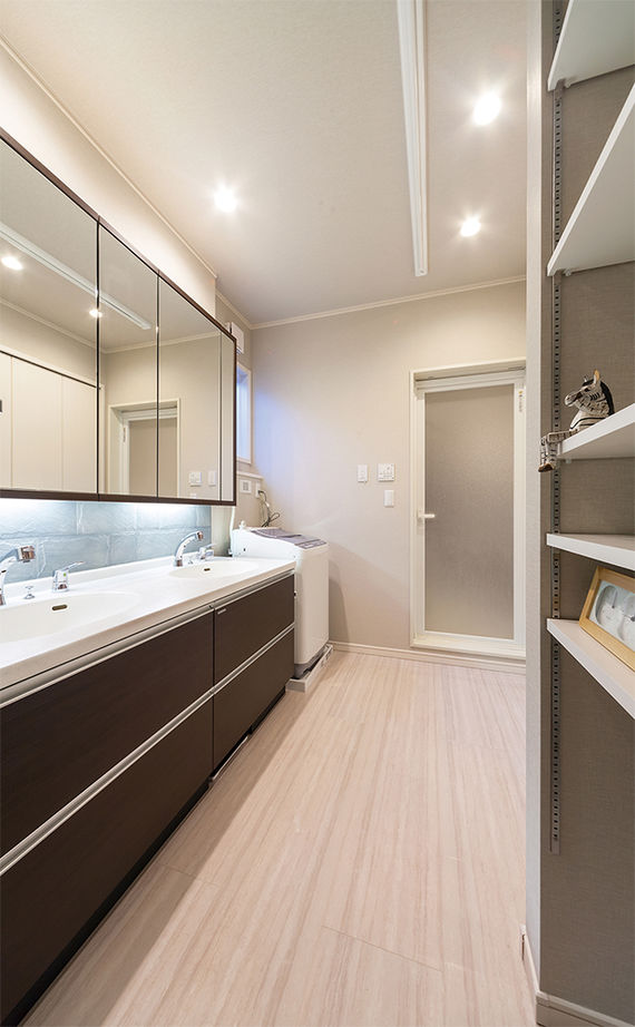 木下工務店 【4000万円/46坪/間取り図/東京/ルーフバルコニー】和の趣を愉しむ、ビルトインカーポート付きの3階建ての建築実例画像9