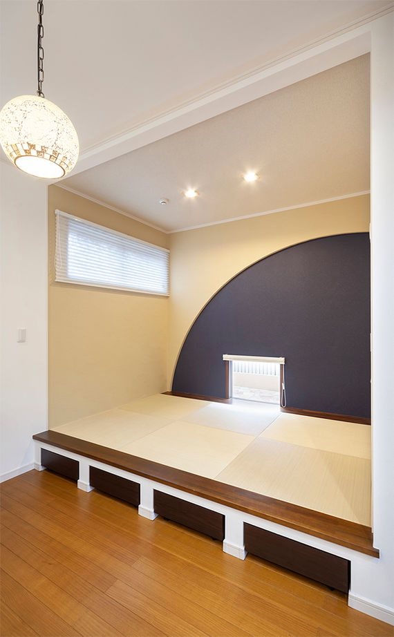 木下工務店 【2000万円~2499万円/30坪/間取り有】【千葉】自由設計が叶えた、ウッドデッキと吹き抜けリビングの開放感の建築実例画像8