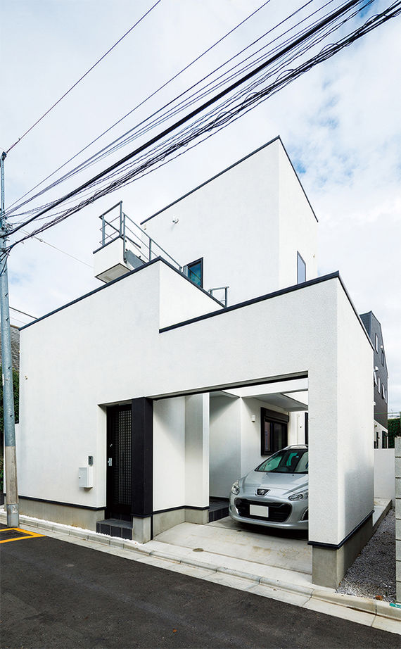 木下工務店 【3100万円/33坪/東京/アイランドキッチン】吹き抜けで明るくのびやかな空間 屋上や床下大収納のある住まいの建築実例画像14