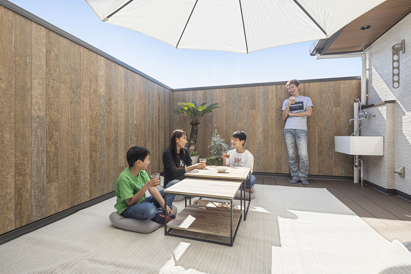 木下工務店 【3800万円台／ビルトインガレージ／間取図有】アウトドアにつながる暮らし。日々の効率、動線も大切にの建築実例画像2