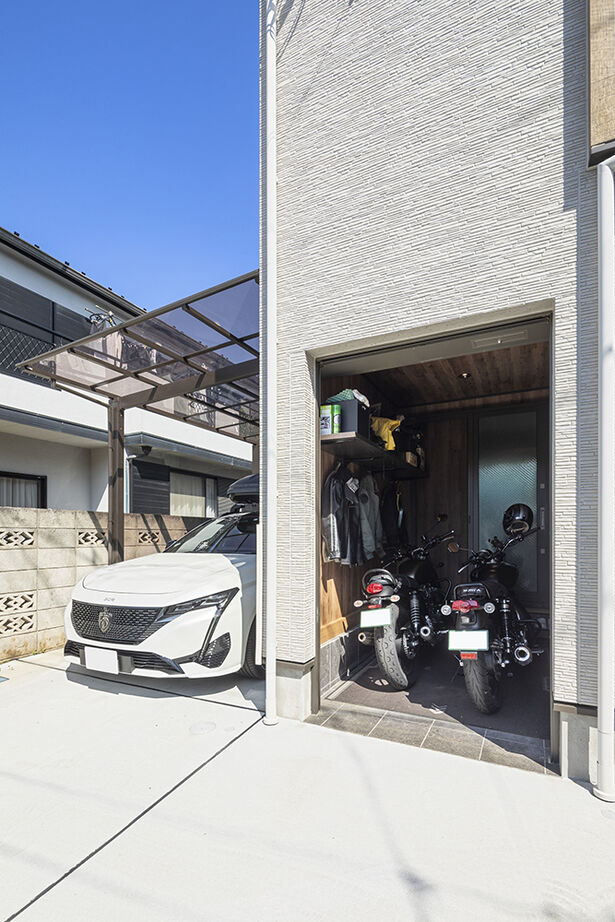 木下工務店 【3800万円台／ビルトインガレージ／間取図有】アウトドアにつながる暮らし。日々の効率、動線も大切にの建築実例画像18