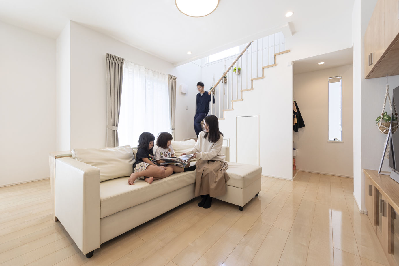 木下工務店 【2000万円～2499万円／家事動線／収納充実／間取図有】綿密な計画で形にするナチュラルで機能的な空間の建築実例画像3