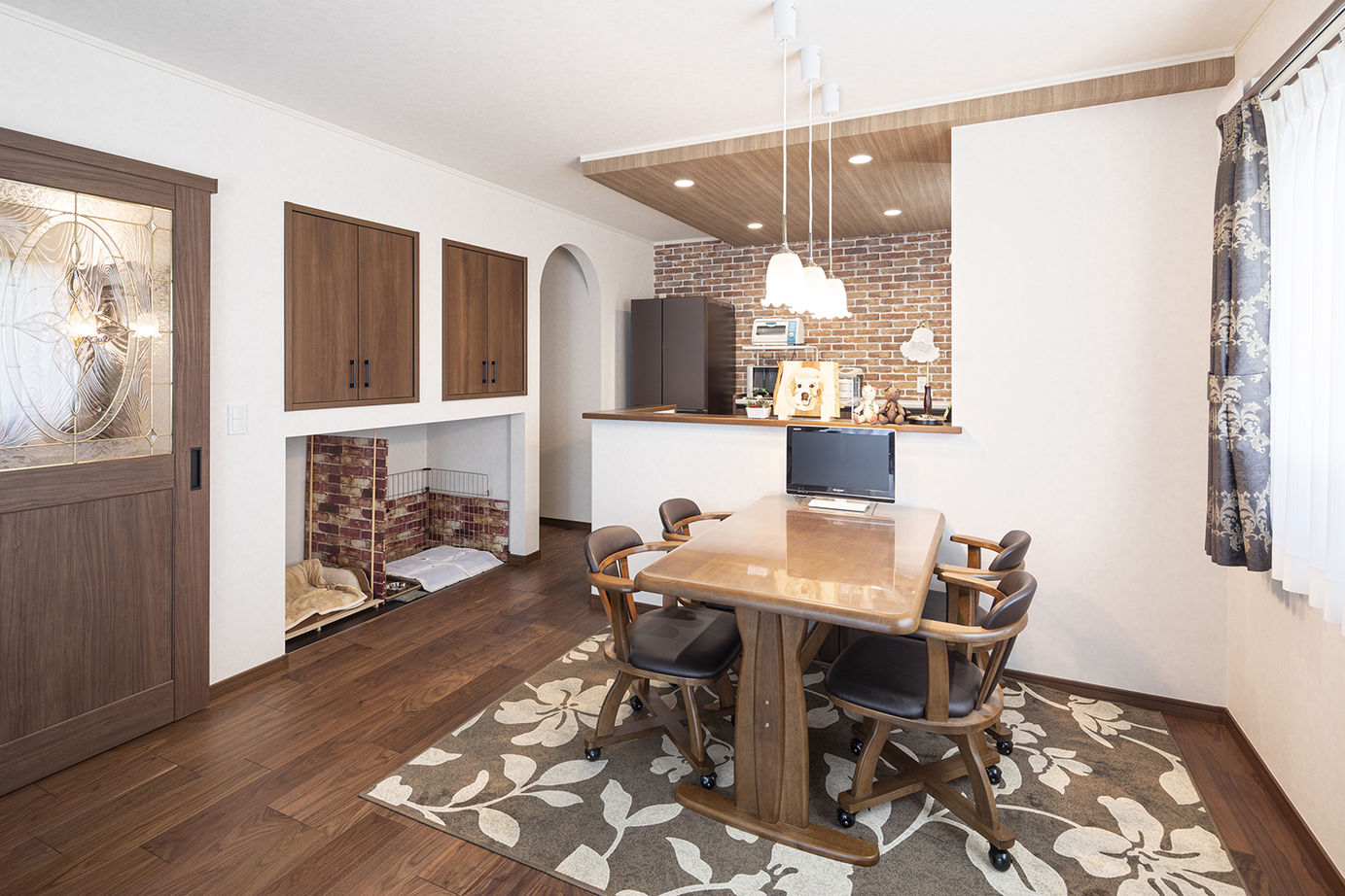 木下工務店 【1500万円～1999万円／平屋／ペット／間取図有】快適な動線と憧れのデザインを叶えたワンフロアの家の建築実例画像4