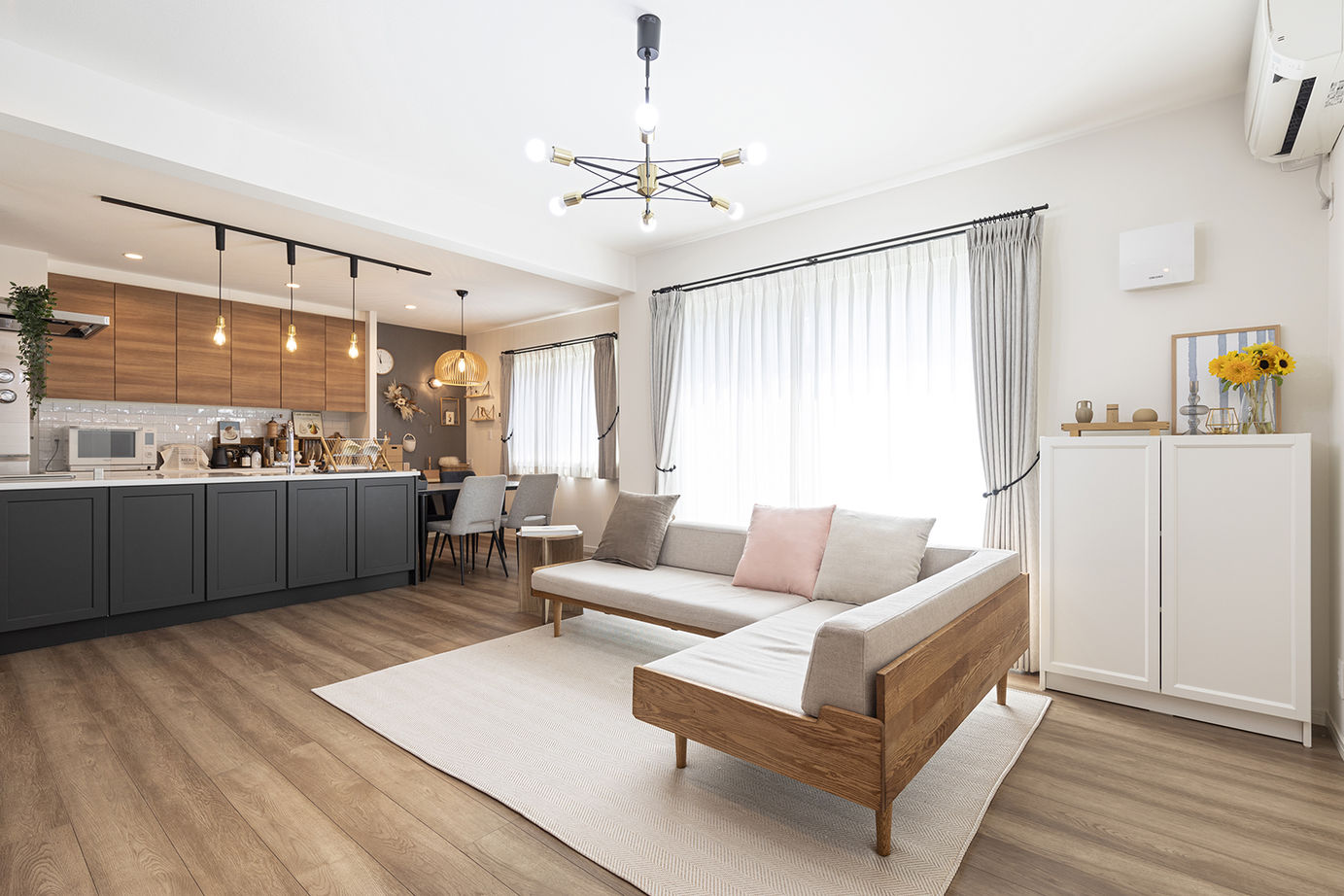 木下工務店 【2500万円～2999万円／収納充実／家事動線】ナチュラルで優しい心地よさ。地震に対する強さも自慢の建築実例画像5