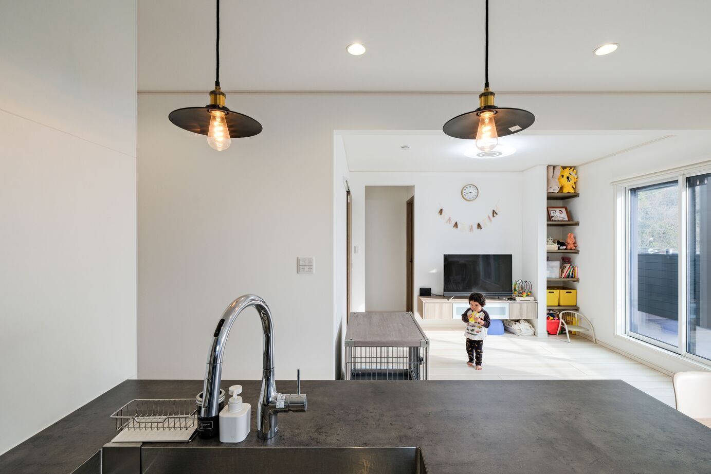 木下工務店 【二世帯住宅／家事動線／間取図有】家族の暮らしやすさを叶えた、高台の二世帯住宅の建築実例画像6