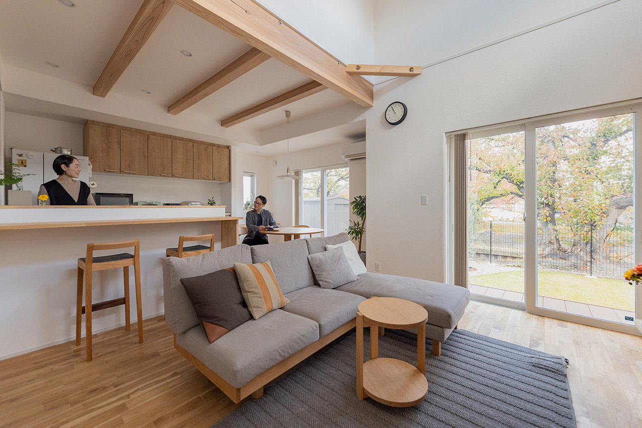 山下ホーム 【富山市/29.5坪/2000万円台】桜並木の借景を楽しむ家の建築実例画像2