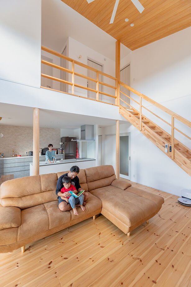 山下ホーム 【富山市/48.8坪/3000万円台】FP工法で一年中快適な子育てしやすい住まいの建築実例画像6