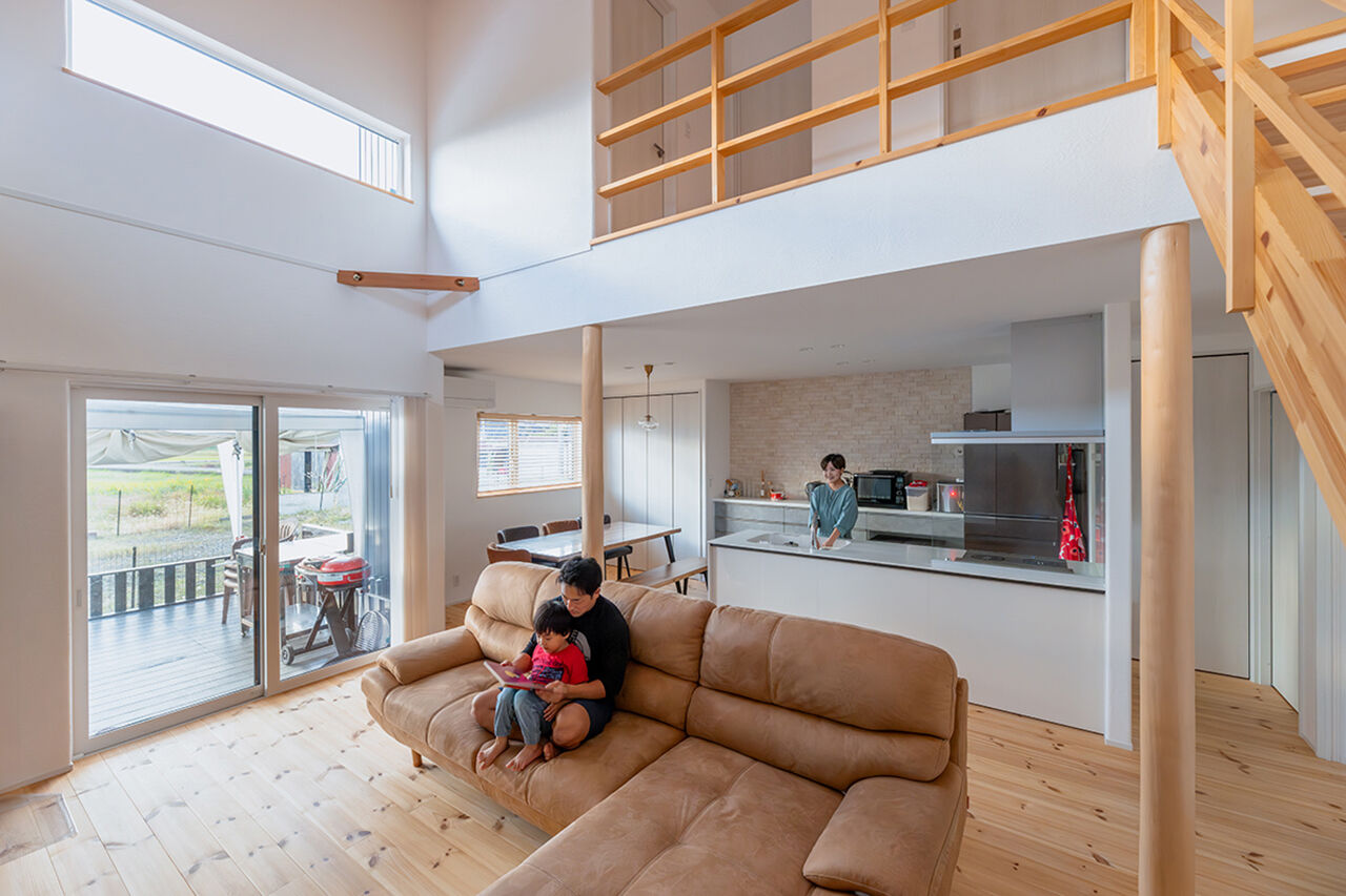 山下ホーム 【富山市/48.8坪/3000万円台】FP工法で一年中快適な子育てしやすい住まいの建築実例画像8