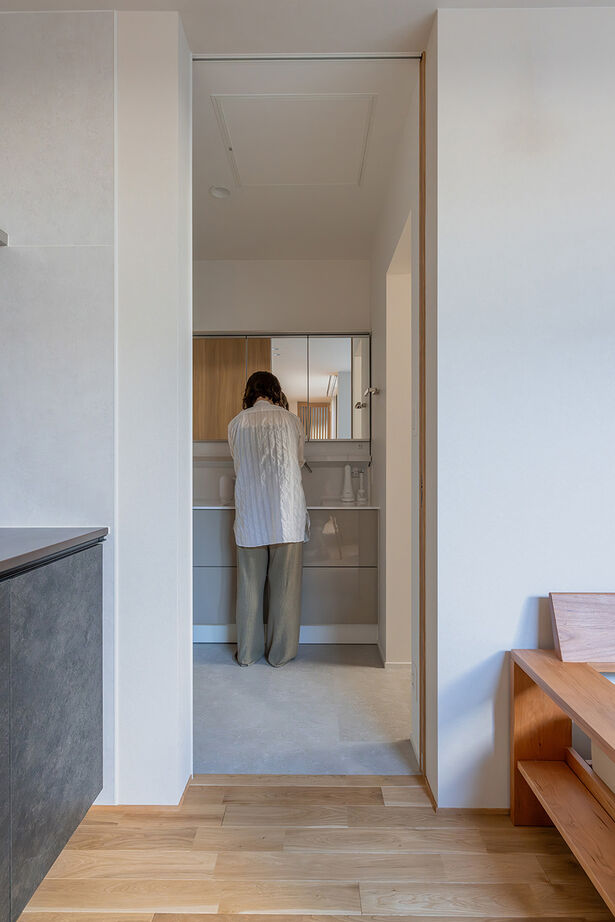 山下ホーム 【富山市/29.2坪/2000万円台】プライベートな中庭テラスで家族の絆が深まる家の建築実例画像9