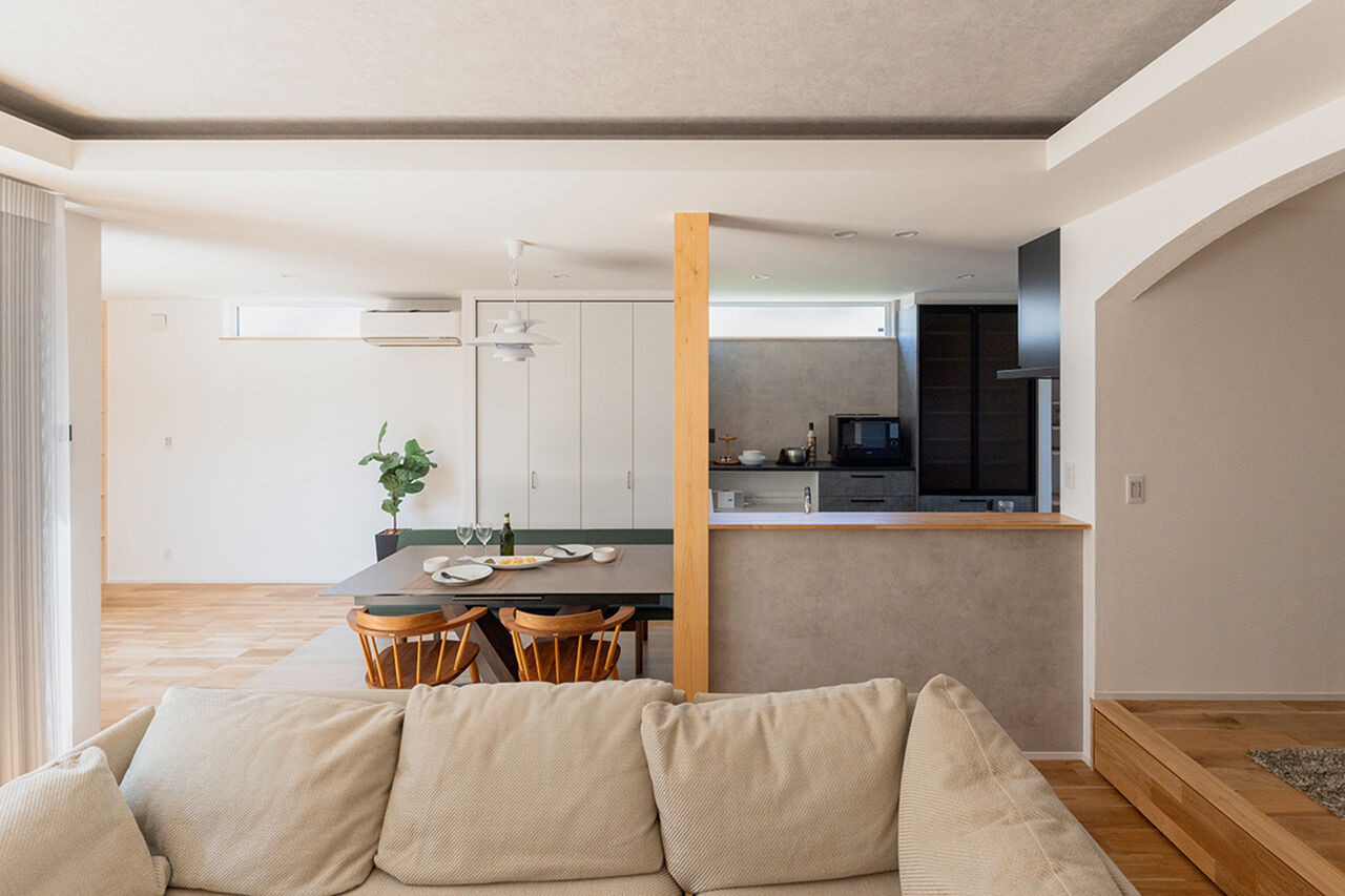 山下ホーム 【富山市/40.0坪/2000万円台】居心地のいいヌックや中庭で豊かな暮らしを実現の建築実例画像3