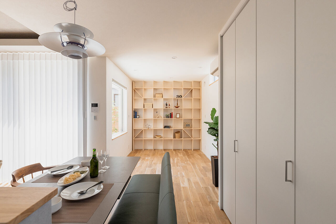 山下ホーム 【富山市/40.0坪/2000万円台】居心地のいいヌックや中庭で豊かな暮らしを実現の建築実例画像5