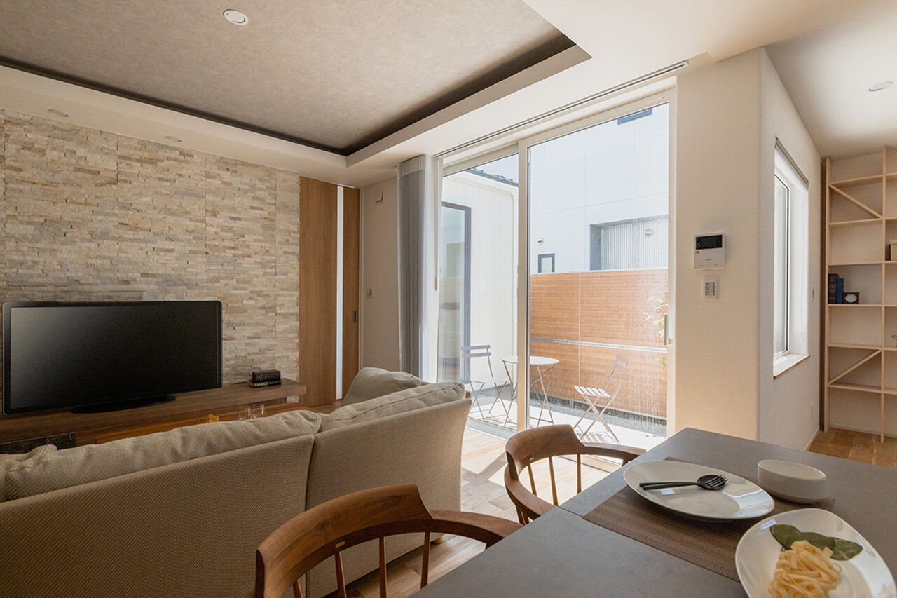 山下ホーム 【富山市/40.0坪/2000万円台】居心地のいいヌックや中庭で豊かな暮らしを実現の建築実例画像9